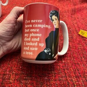 Mug - Ephemera Inc -  “not a camping girl”